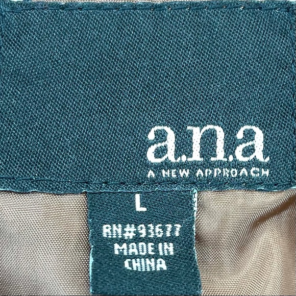 a.n.a Faux Leather Women’s Jacket Size L